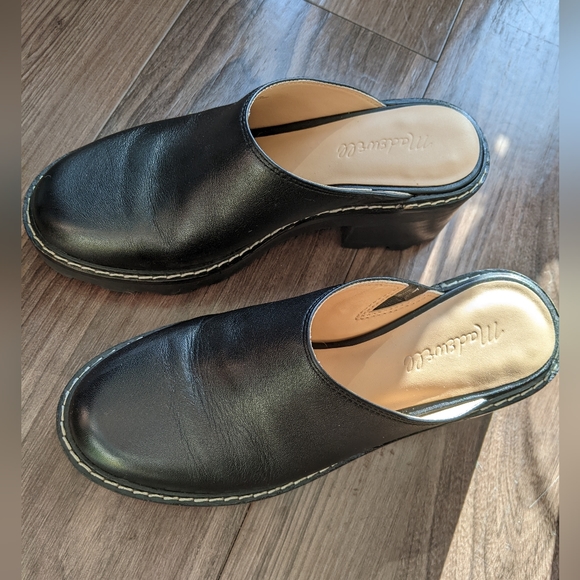 RARE find! Madewell - Chelsea Ridgefield Lug Sole Slip-On Mule | Size 7 | Black - Picture 13 of 14